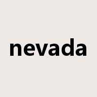 nevada是什么意思