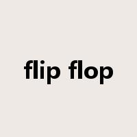 flip flop是什么意思