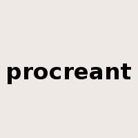 procreant是什么意思
