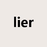 lier是什么意思