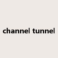 channel tunnel是什么意思