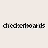 checkerboards是什么意思