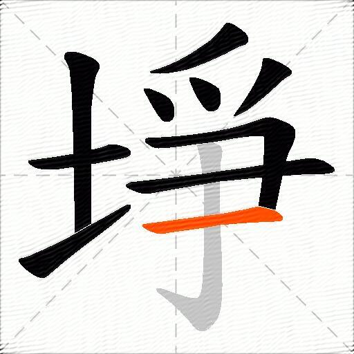 埩