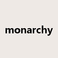 monarchy是什么意思