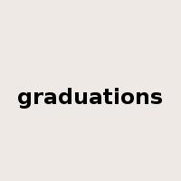 graduations是什么意思