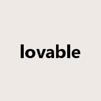 lovable是什么意思