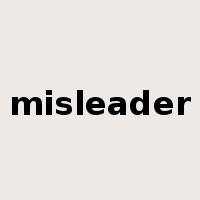 misleader是什么意思