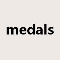 medals是什么意思