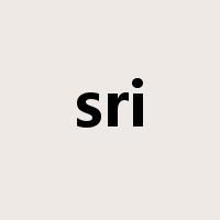 sri是什么意思