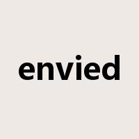 envied是什么意思