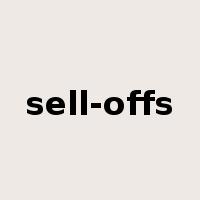sell-offs是什么意思