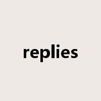 replies是什么意思