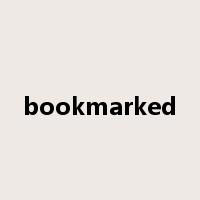 bookmarked是什么意思
