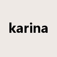 karina是什么意思