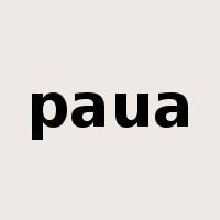paua是什么意思