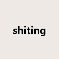 shiting是什么意思
