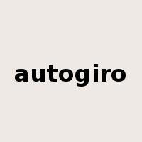 autogiro是什么意思