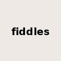fiddles是什么意思