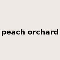 peach orchard是什么意思