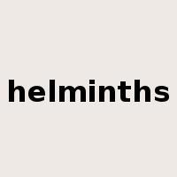 helminths是什么意思