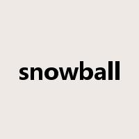snowball是什么意思