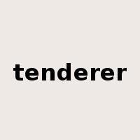 tenderer是什么意思