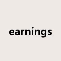 earnings是什么意思