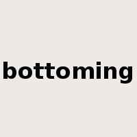 bottoming是什么意思