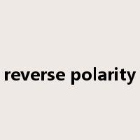 reverse polarity是什么意思
