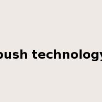 push technology是什么意思
