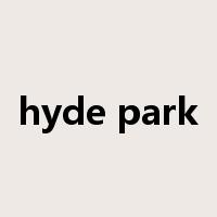 hyde park是什么意思