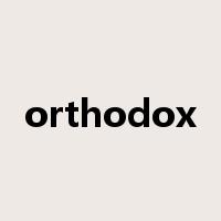 orthodox是什么意思