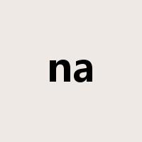 na是什么意思