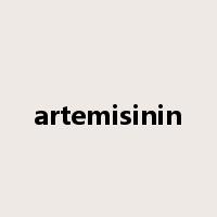 artemisinin是什么意思