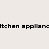 kitchen appliance是什么意思