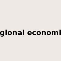 regional economics是什么意思