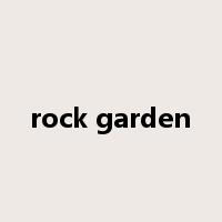 rock garden是什么意思