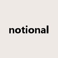 notional是什么意思