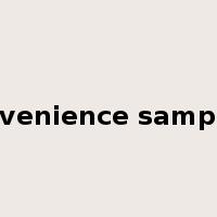 convenience sampling是什么意思