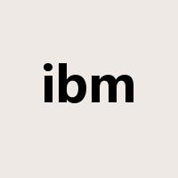 ibm是什么意思
