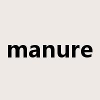 manure是什么意思