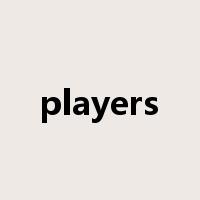 players是什么意思