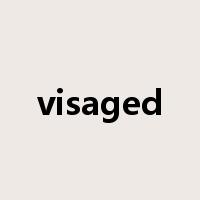 visaged是什么意思