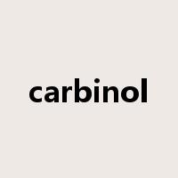 carbinol是什么意思