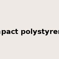 impact polystyrene是什么意思
