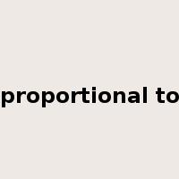 proportional to是什么意思