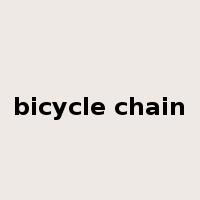 bicycle chain是什么意思