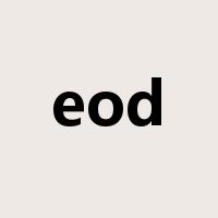 eod是什么意思