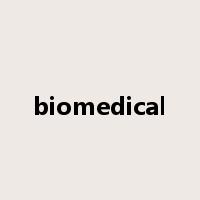 biomedical是什么意思