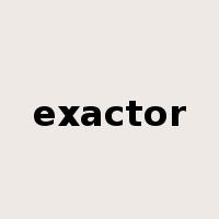 exactor是什么意思